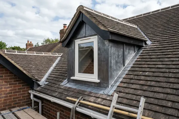 Illustration of roofing leadwork