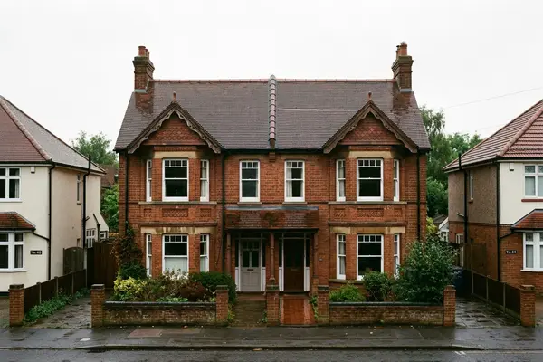 Illustration of a roof repair
