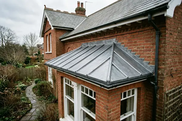 Illustration of roofing leadwork