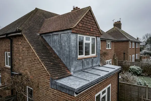 Illustration of roofing leadwork