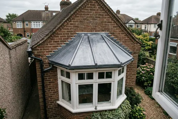 Illustration of roofing leadwork