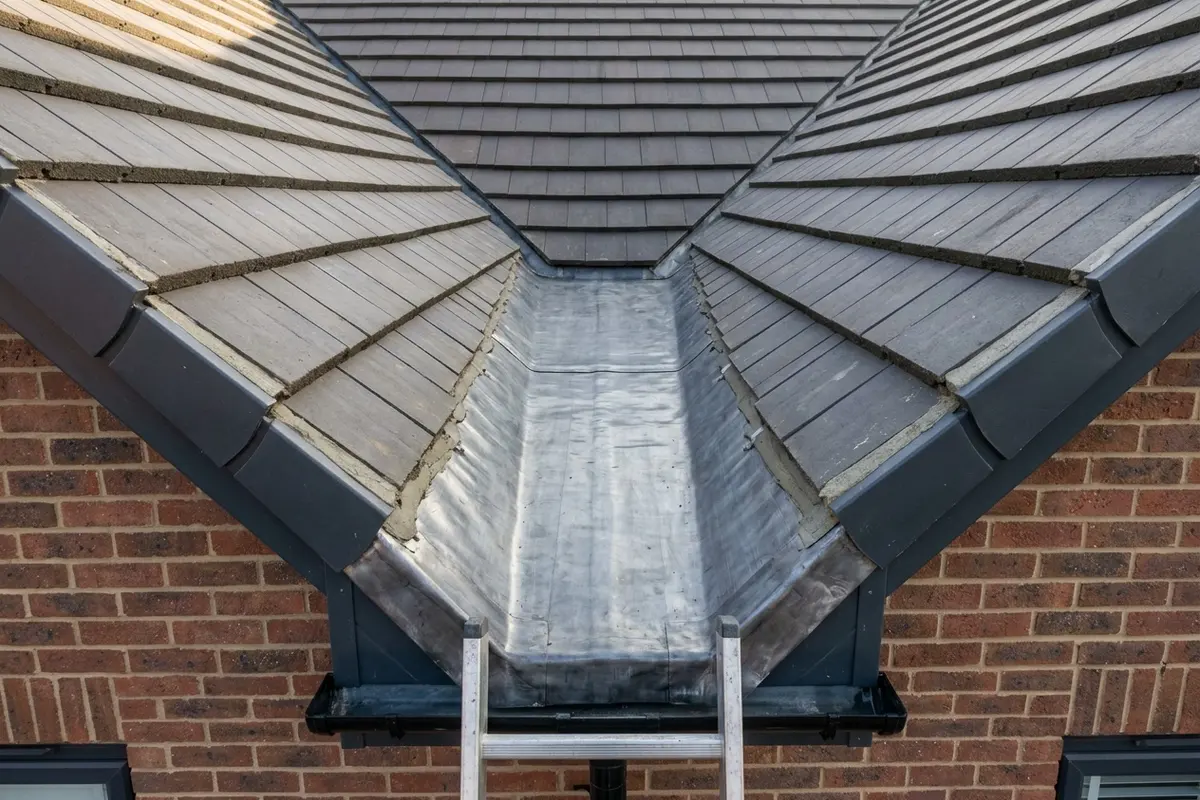 Illustration of roofing leadwork